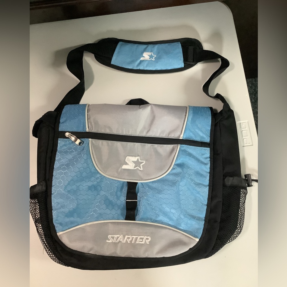 Starter Blue and Black Messenger Bag